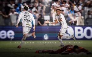 De sombra a protagonista: ex-Benfica brilha no Santos no lugar de Neymar